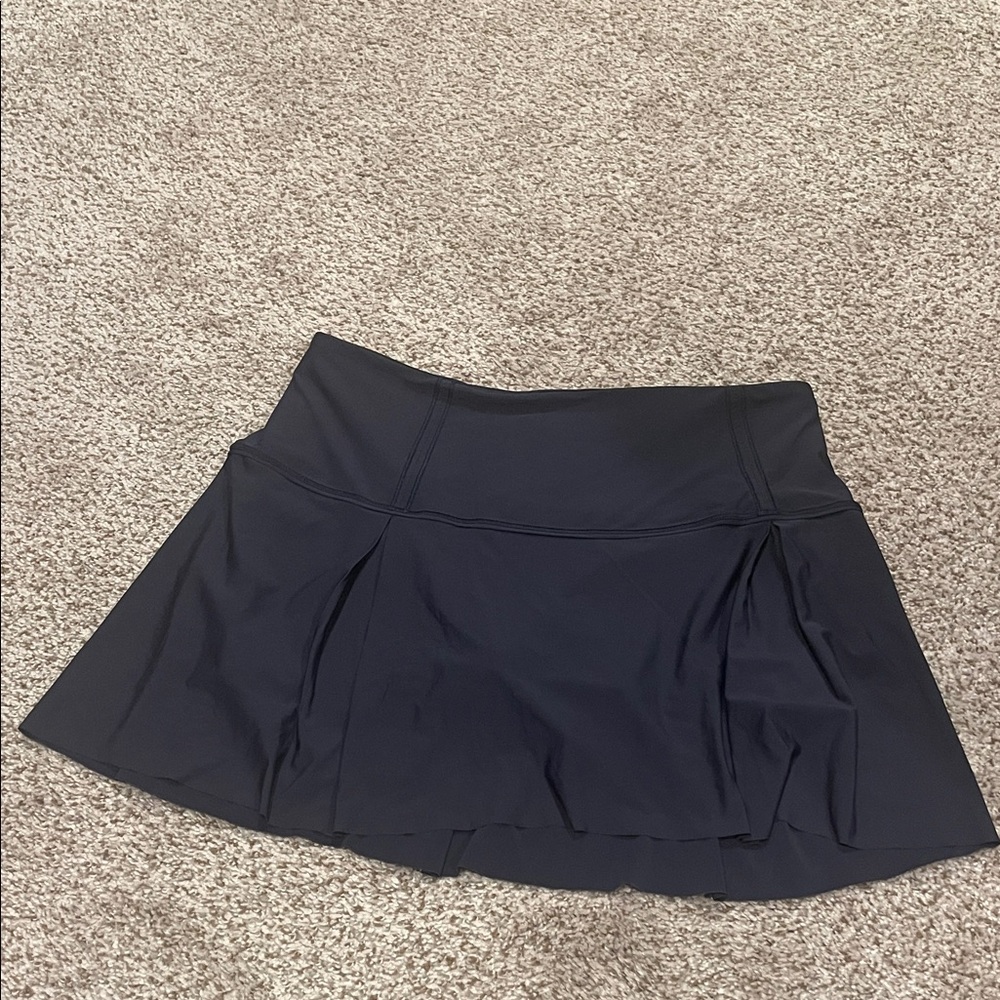 Lululemon navy pleated skort